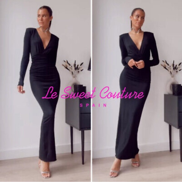 Zara DRAPED KNITWEAR DRESS. - Picture 2 of 9